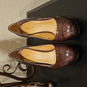 New Brown Platform Pumps, Sizr 5.5 by NINE WEST